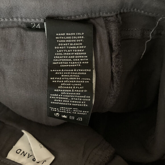 NEW! J BRAND WOMENS SILVER PYTHON LEENAH HIGH RISE ANKLE SKINNY JEANS SIZE 24 - Picture 10 of 12